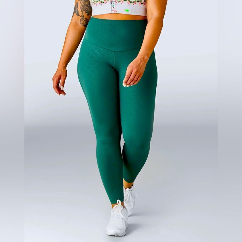 SHEFIT Crown Print Leggings Green